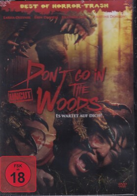 Horror DVD FSK 18 UNCUT Don´t Go In The Woods Blutige Menschenjagd im Camp X1060