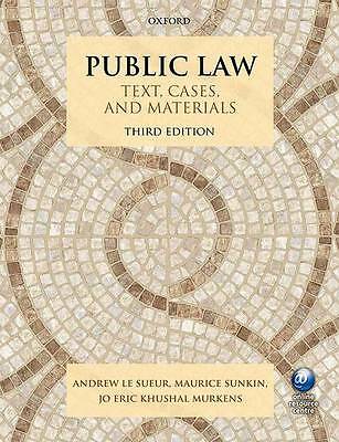 Public Law:: Text, Cases, and Materials by Le Sueur, Andrew