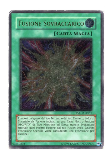 Yu-Gi-Oh! Fusione Sovraccarico - Power of the Duelist - Rara Ultimate - ITA - Foto 2 di 3