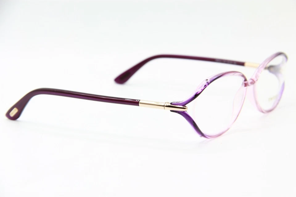 NUEVAS GAFAS TOM FORD TF 5212 074 AUTÉNTICAS MORADAS RX 53-16 Foto 3 de 3