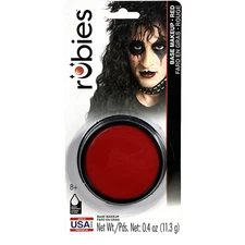 Base Makeup Red Color and Water Washable Made in the USA by Rubies Halloween