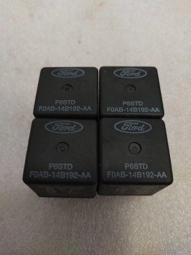 (4pc) Ford 5 Pin Relay F0AB-14B192-AA Tested OEM P6STD - Picture 2 of 10