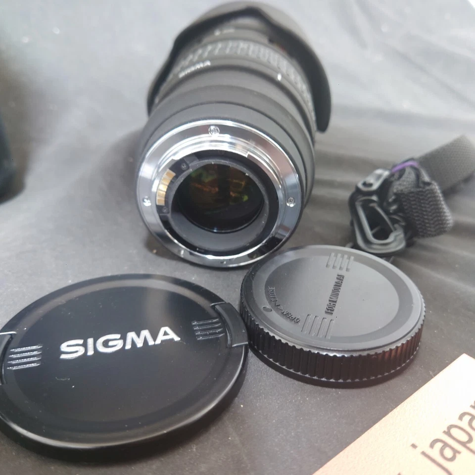 Objetivo zoom Sigma 70-200mm f2.8 APO EX montura Sony MINOLTA con estuche envío gratuito Foto 2 de 4