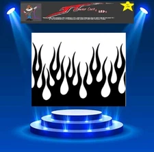 OLD SCHOOL Flame Stencil Large Template Airbrush Paint  #325