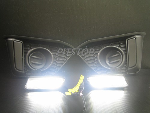 HONDA FIT 2014-up Third Gen. LED DRL Daytime running light white lights - Picture 2 of 5