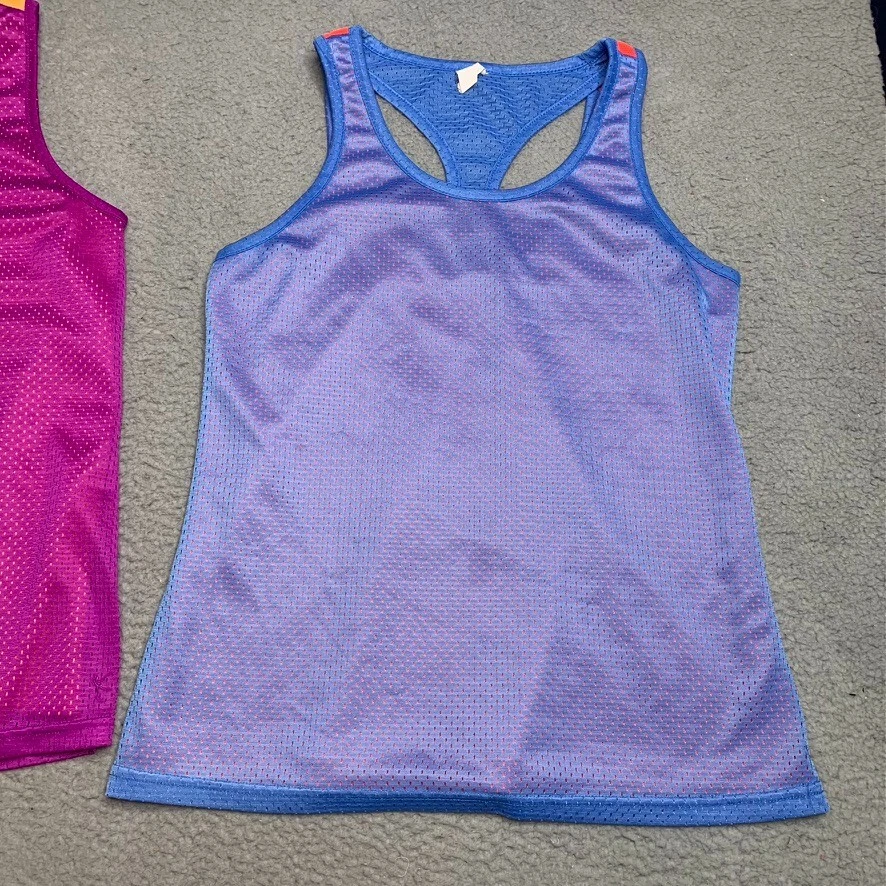 Camiseta sin mangas Danskin Now Activewear azul púrpura para mujer lote mediano de 2 Foto 3 de 4