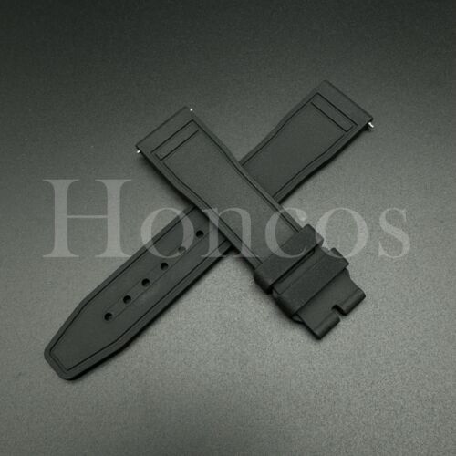 20 21 22 MM FKM Silicone Rubber Watch Band Strap Quick Release Fits for IWC USA - Picture 2 of 36