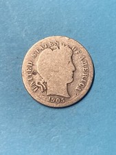 1905 S Barber Dime - As Shown! (#0145)
