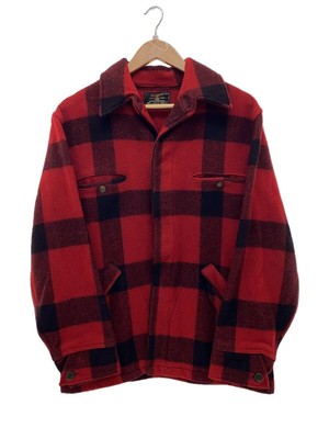 Other Brands Hirsch Weis ~40s Mackino Jacket Wool Red Buffalo 