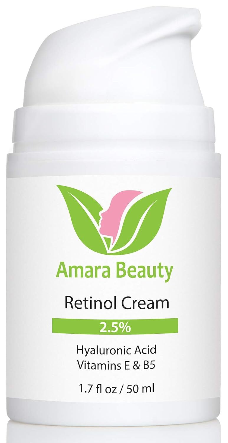 2.5% Retinol Face Cream with Hyaluronic Acid, Vitamins E & B5, 1.7 oz-image