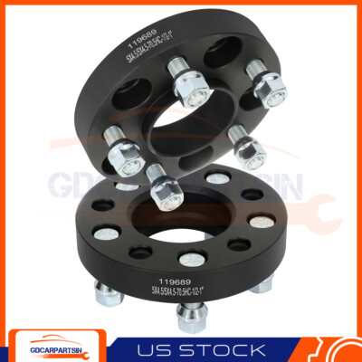 #ad #ad 2 1quot; Hubcentric 5x4.5 5x114.3 Wheel Spacers Fits Ford Mustang Ranger Explorer $39.74