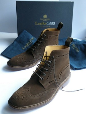 loake brown suede boots