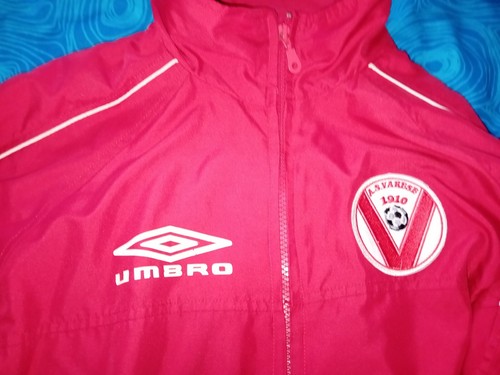 UMBRO A.S.VARESE 1910 TUTA COMPLETA MICROFIBRA VINTAGE 2007-08 C2 RARA TG.M - Foto 3 di 10