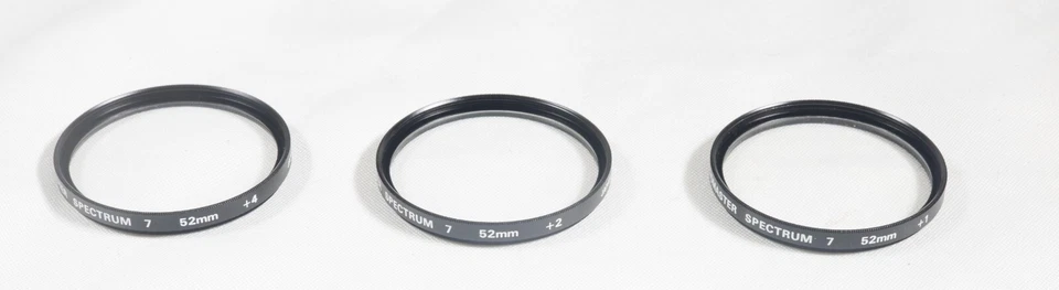 Vivitar Promaster Spectrum 7 52mm set of 3 magnification filters - Image 3 of 3