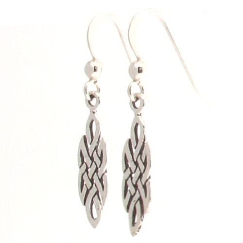 Henryka Orecchini Pendenti Donna In Argento Sterling 925 Con Ambra Baltica – Gioielli Celtici, Regalo In Confezione Lusso