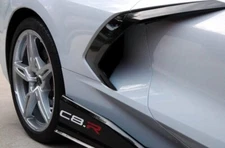 Set 2020-24 Corvette Side Skirt Stingray C8.R Racing Decals Sticker Z51 Z06 C8R