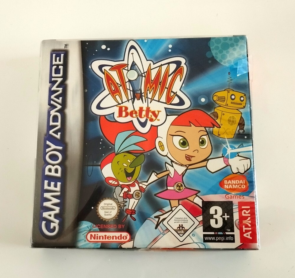 Jeu Nintendo game boy advance Atomic betty FR UK ES NEUF sous blister !