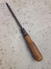 Vintage Alloy 1/4" Torx Head Screwdriver with Wood Handle - Made in USA