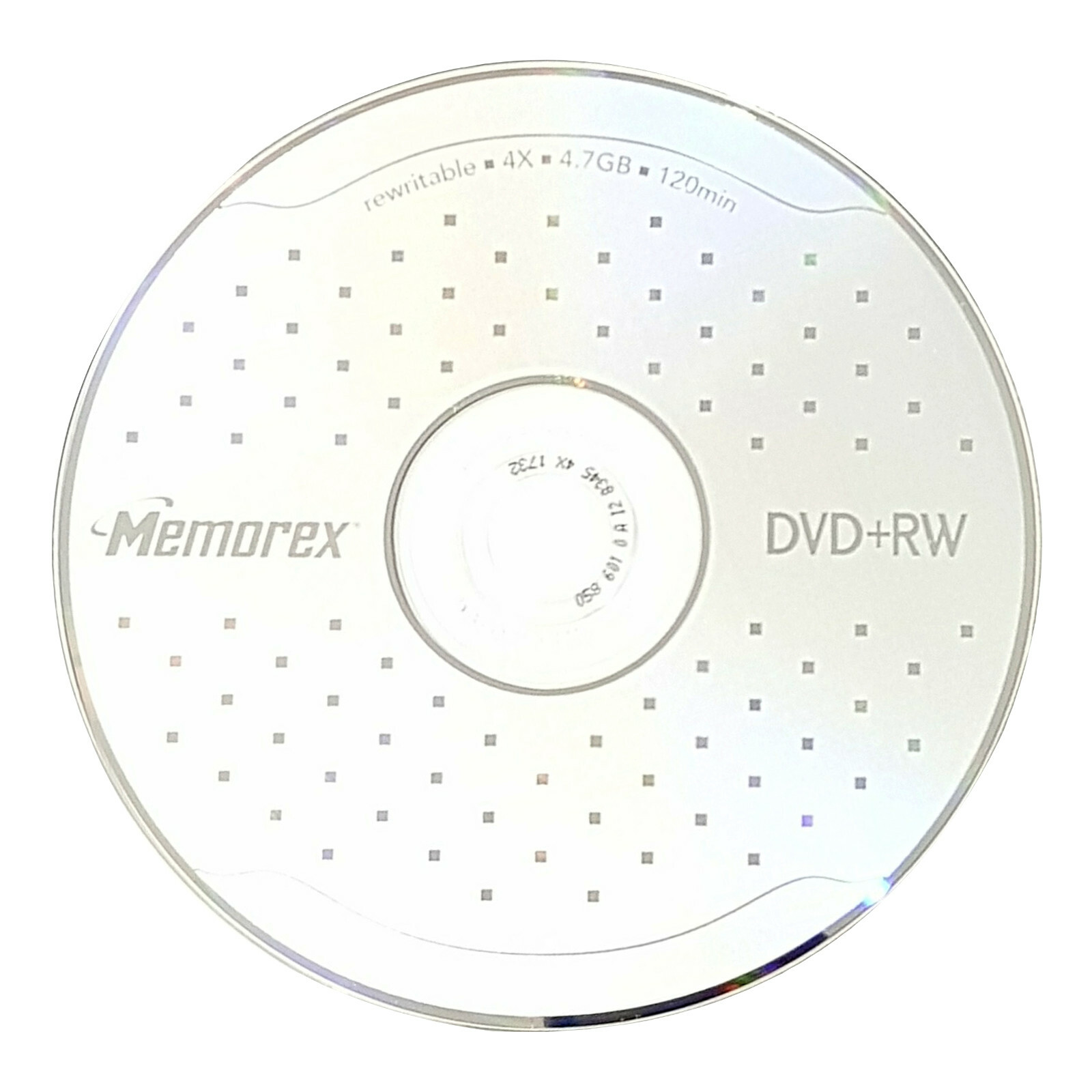 5 x Memorex DVD+RW Discs ReWritable Blank Disc in Sleeve 4x 4.7GB
