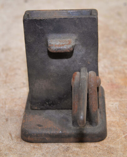 Antique adjustable gold silver igot mold collectible cast iron jewlery tool - Picture 3 of 7