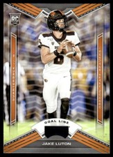 2020 Panini Chronicles Draft Picks Playoff Goal Line Blue Jake Luton Rookie