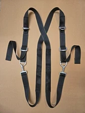 BLACK STABO RIG HARNESS METAL GEAR SOLID DELTA SNAKE EATER SPECIAL OPERATIONS
