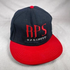 RPS Boxerfit Hat Mens One Size Black Snapback Cap Fighting Embroidered Otto Cap