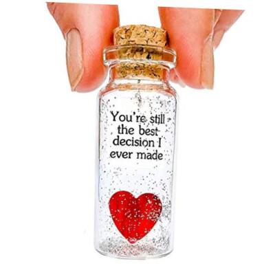 Anniversary (01) Heart - You're Still the Best Decision I Ever Made Gift Bottle