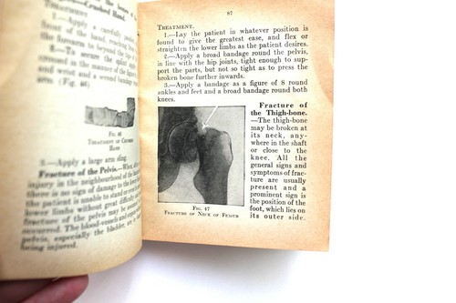 Vintage St. John Ambulance First Aid To The Injured Hardcover Book Diagrams Pics - Picture 6 of 9