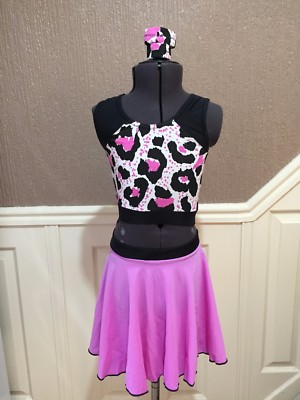  GRÖSSE 1 (6-7 JAHRE) DANCEWEAR KOSTÜM FREESTYLE TANZSHOW BALLETT FESTIVAL BOX 9 