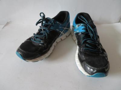WOMENS ASICS GEL-LYTE BLACK, BLUE ATHLETIC SNEAKERS SIZE 7