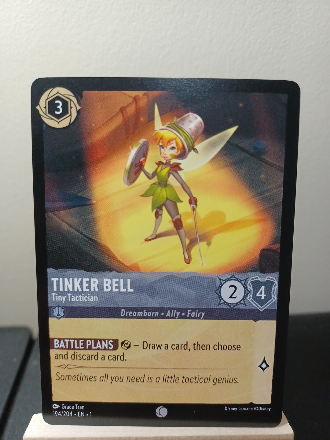 Tinker Bell - Tiny Tactician EN1 194/204 - Disney Lorcana TCG - NM