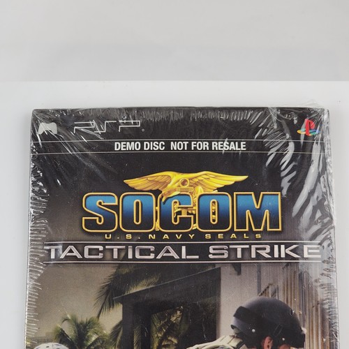 Socom U.S Navy Seals Tactical Strike DEMO SEALED Sony PSP PlayStation Portable - Picture 2 of 6
