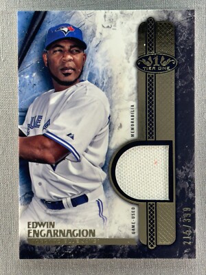 2016 Topps Tier One Relics 215/399 Edwin Encarnacion #T1R-EE