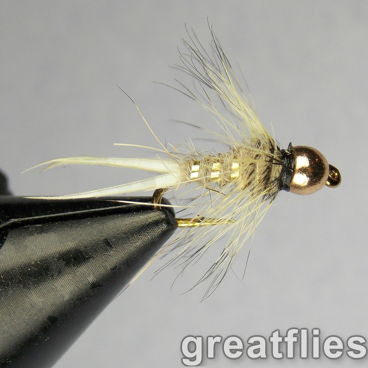 dozen (12) Flymph soft hackle nymph Hare's Ear Bead Head