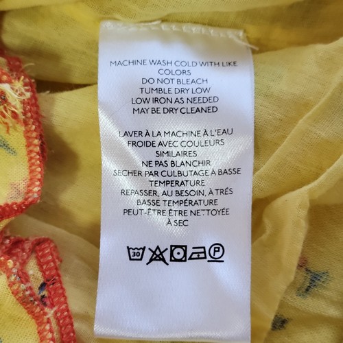URBAN OUTFITTERS Betti Butterfly Print Yellow Romper Size S Lined Festival Boho - Picture 11 of 11
