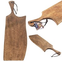 Holzschneidebrett Schneidebrett KüChenbrett Servierbrett Aus Holz Mango 61X22 Cm