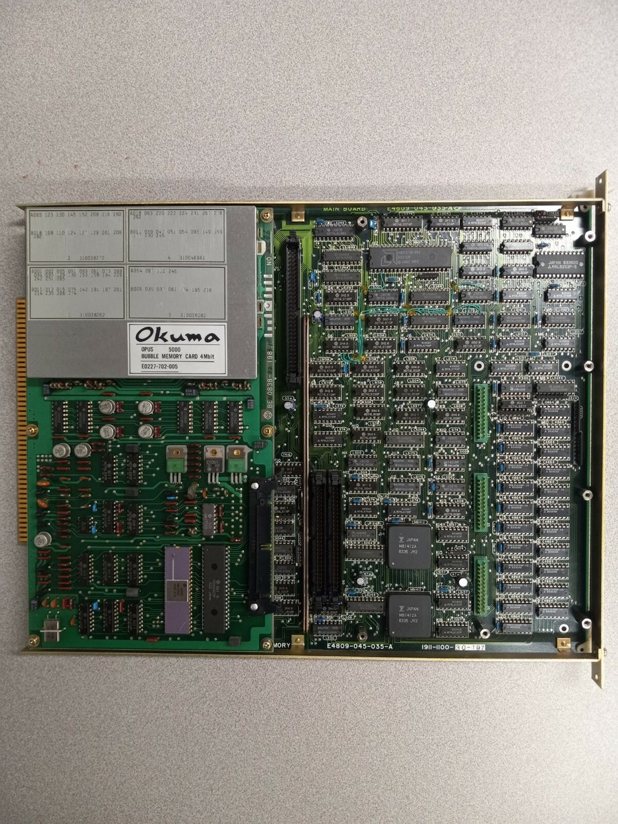 OKUMA Opus 5000 E4809-045-035-B 。。 OKUMA OPUS 5000 MAIN BOARD E4809-045-035-C | eBay