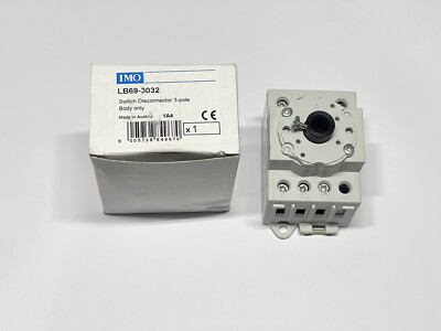 IMO LB69-3032 Switch Disconnector 3 Pole 11kW 32A - Body Only - Door Interlock