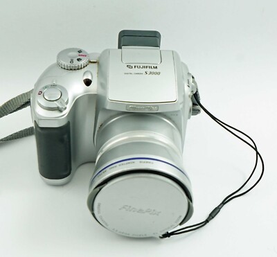 Fujifilm FinePix S Series S3000 3.2MP Digital Camera - Silver