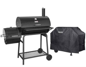 Royal-Gourmet-30-034-BBQ-Charcoal-Grill-Offset-Smoker-CC1830F-with-Cover-Work-Space