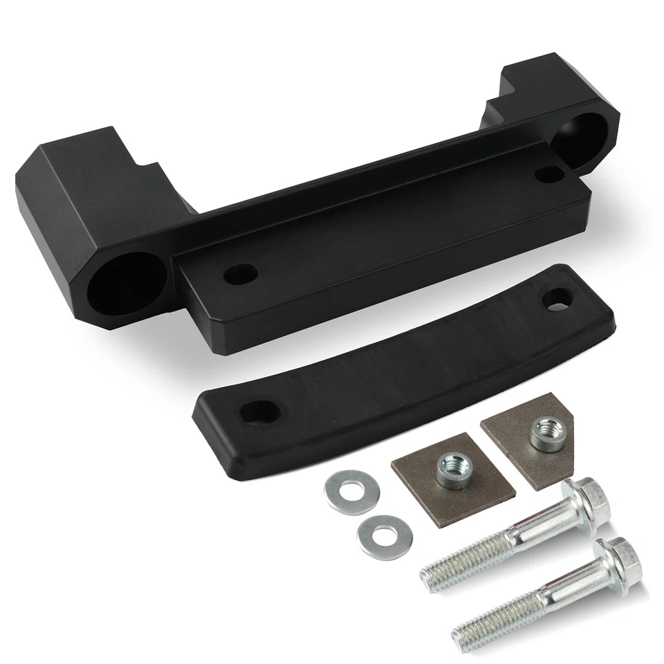 Soporte diferencial trasero Billet anodizado negro para Dodge Charger Challenger 15-23 Foto 3 de 4