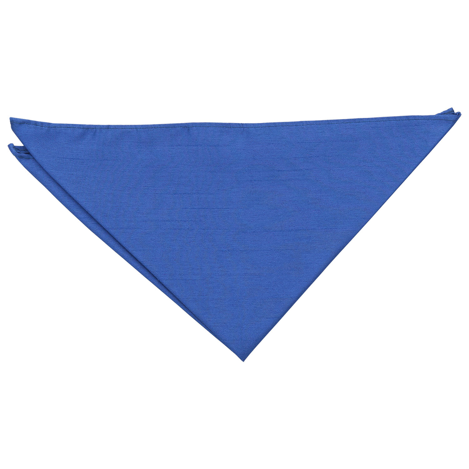Royal Blue Handkerchief Hanky Pocket Square Solid Plain Shantung Formal ...