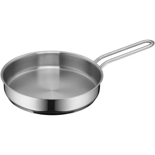 Mini Bratpfanne klein 18 cm Cromargan Edelstahl poliert unbeschichtet Indukti...