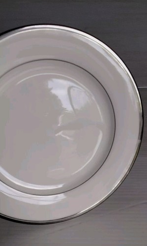 Noritake Salatteller Platinrand "Champlain" 7553 - Bild 1 von 4