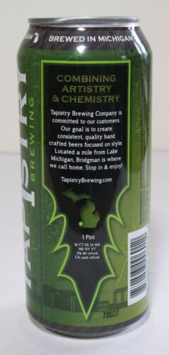 Tapiz de cerveza Tapistry Brewing Reactor American India Pale Ale Michigan 16 oz - Imagen 3 de 6