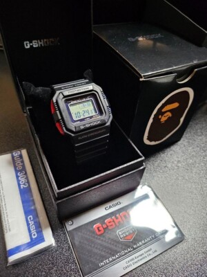 CASIO G-SHOCK G-5500 A BATHING APE エイプ CASIO G-Shock G-5500 A Bathing Ape BAPE model Limited To