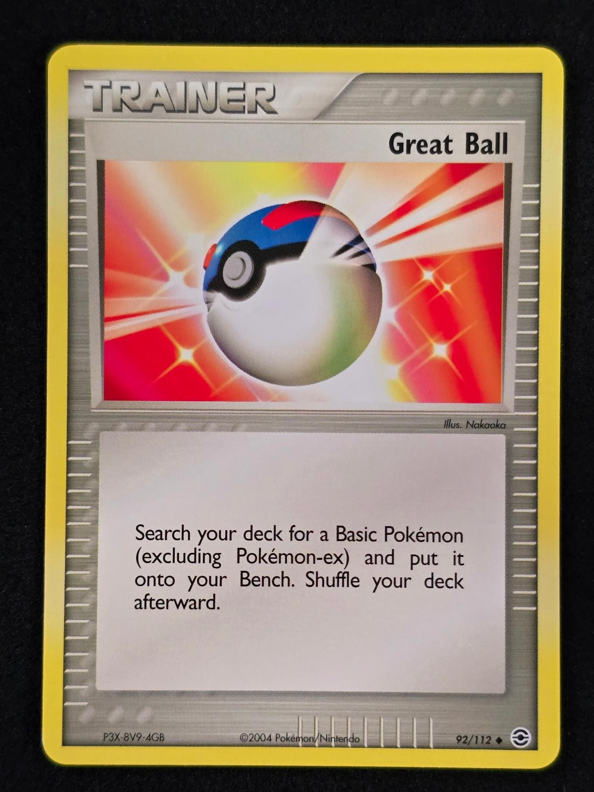 GREAT BALL - 92 / 112 - NM - FireRed & LeafGreen