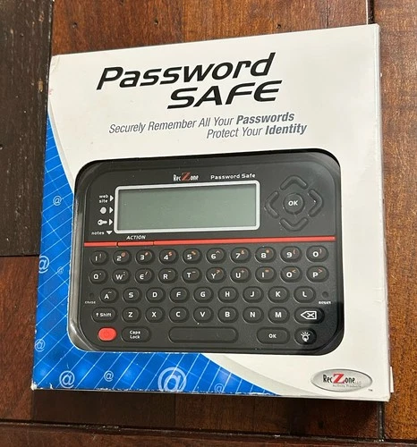 Password Keeper Safe Vault Model #595 Password Organizer Password Logbook NIB