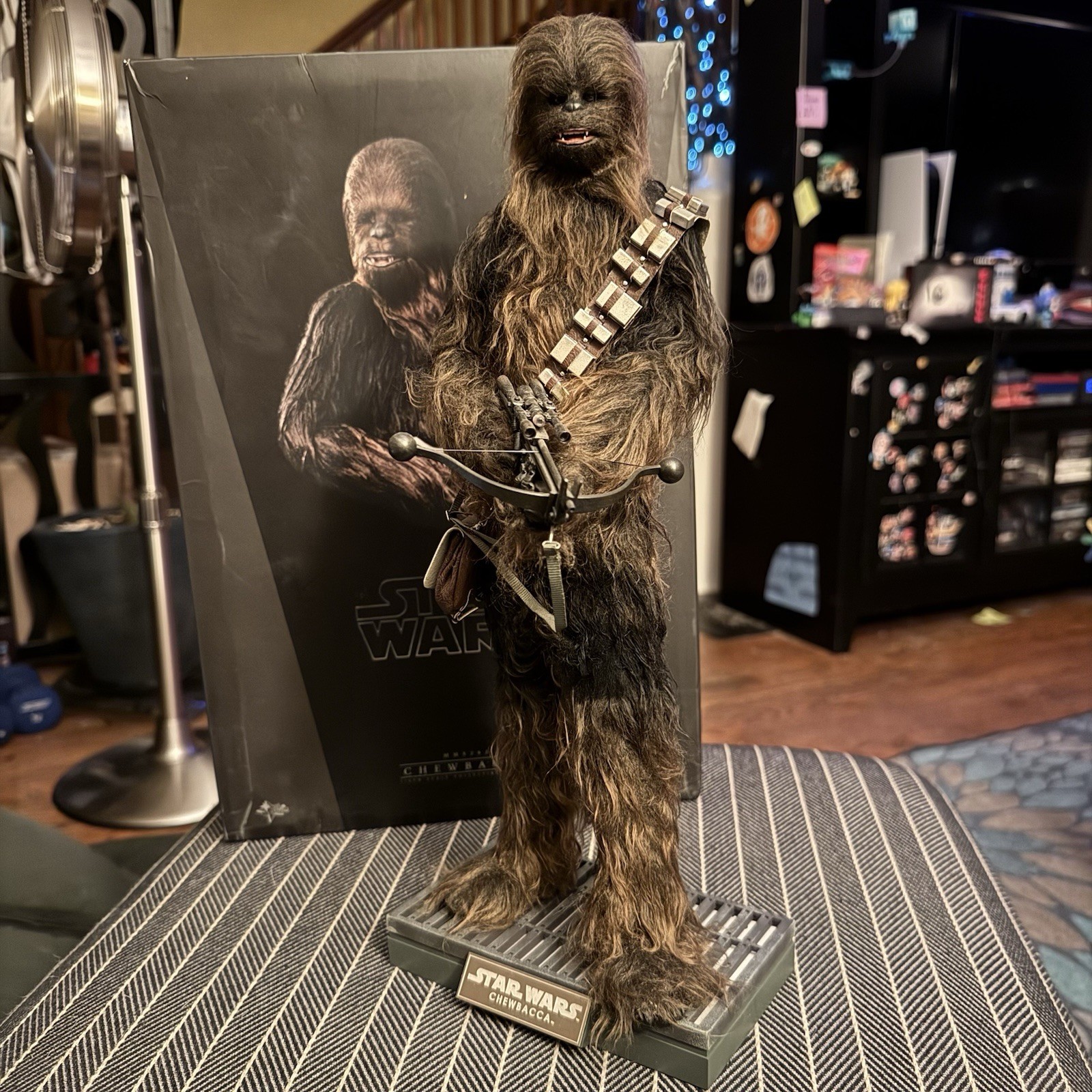 Mms262 1/6 Star Wars Iv A New Hope Chewbacca 1/6 Figure *min